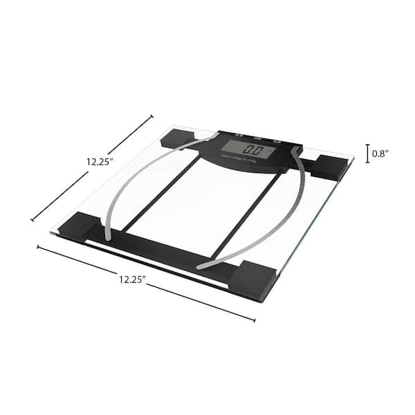 Remedy Digital Body Weight, Fat and Hydration Scale-BIA