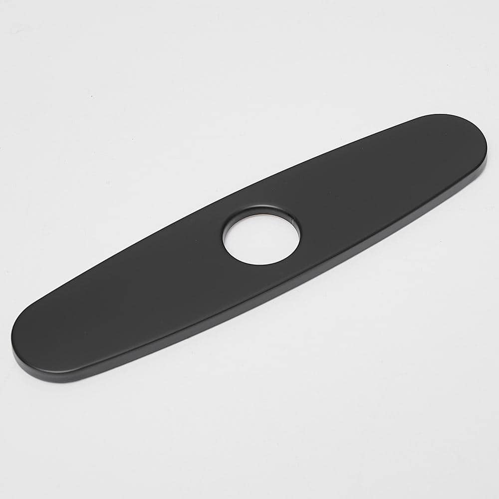 iVIGA VCC08B 10-Inch Escutcheon Hole Covers In Stainless Steel , Suitable For 1 Or 3-Hole Bathroom Or Kitchen Sink Faucets
