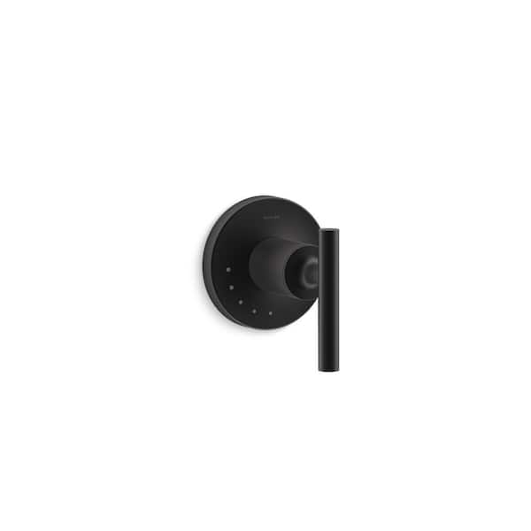 KOHLER Purist 1-Handle Valve Handle in Matte Black (Valve Not Included)