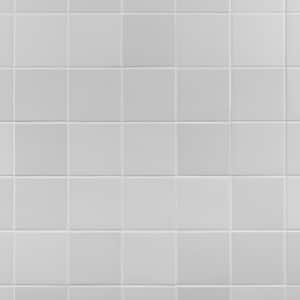 Reborn White 4.84 in. x 4.84 in. Matte Porcelain Wall Tile (5.48 Sq. Ft./Case)