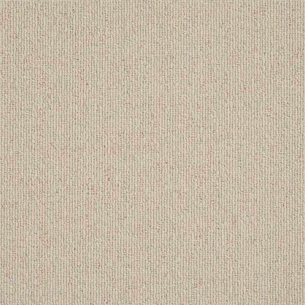 Natural Harmony Albaran - Natural - Beige 13.2 ft. 32 oz. Wool Berber Installed Carpet