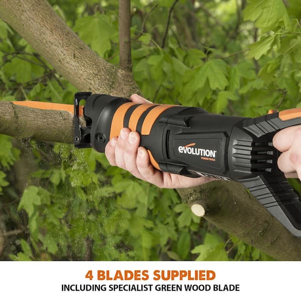 Black & Decker 7-Amp Reciprocating Saw with Removeable Branch