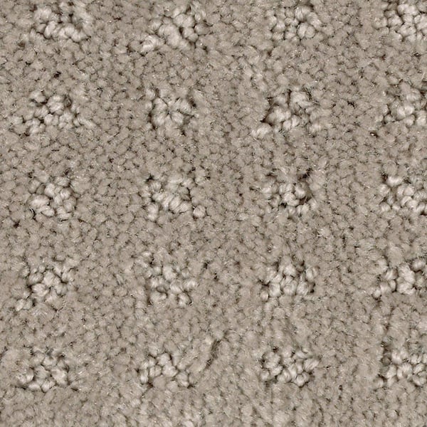 Lifeproof 8 in. x 8 in. Texture Carpet Sample - Canter -Color Rock Crystal