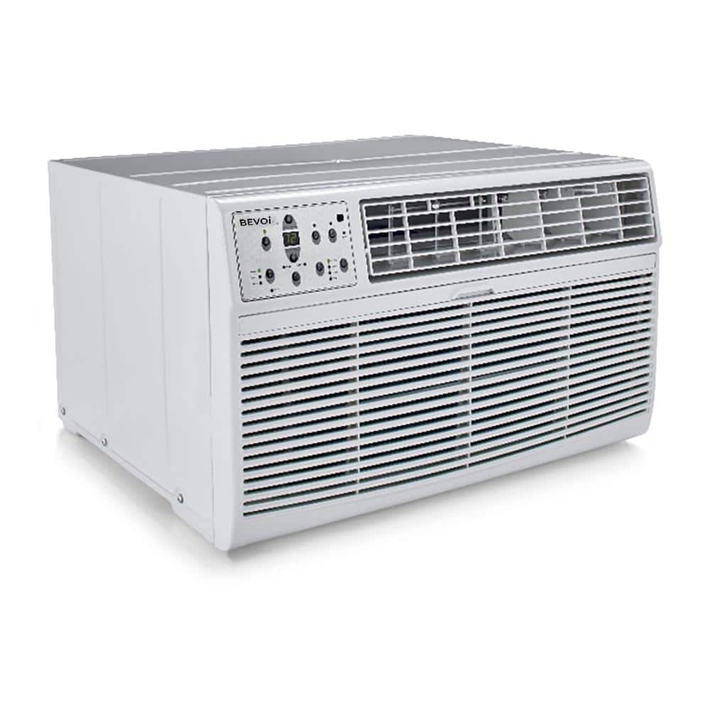 Bevoi 14,000 BTU White Through-the-Wall Air Conditioner with Remote