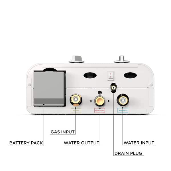 Eccotemp L5 1.5 GPM Portable 37,500 BTU Liquid Propane Outdoor Tankless Water Heater Eccotemp L5 1.5 GPM Portable 37,500 BTU Liquid Propane Outdoor Tankless Water Heater