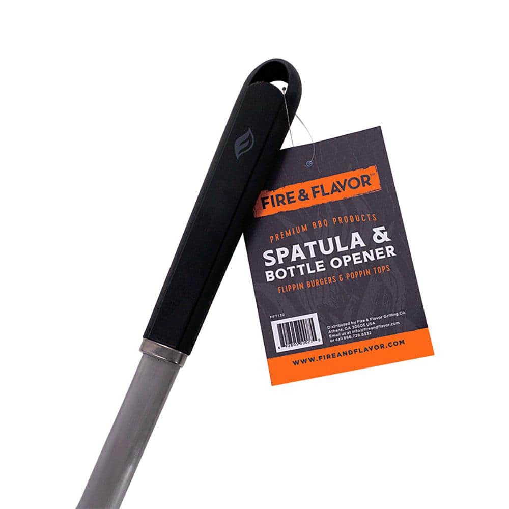 Stainless Steel BBQ Spatula with Bottle Opener