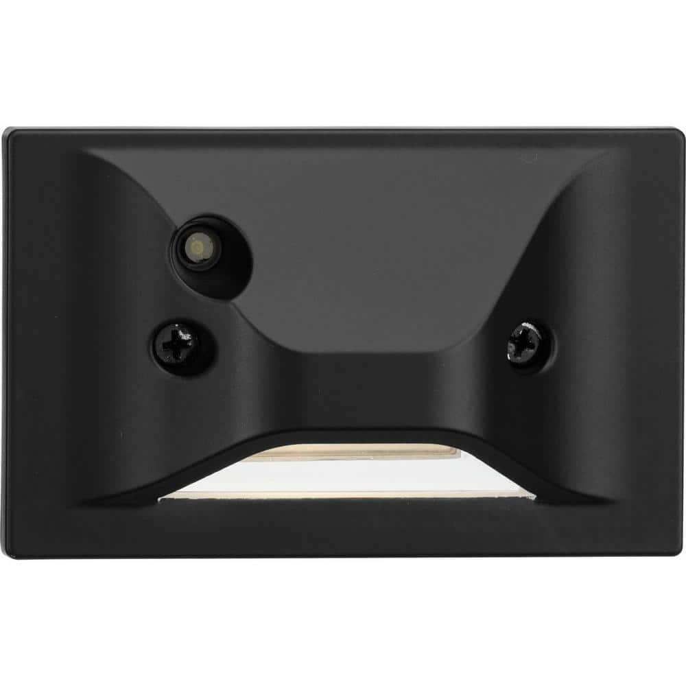 Black Bronze Dimmable LED Step Light with Photocell