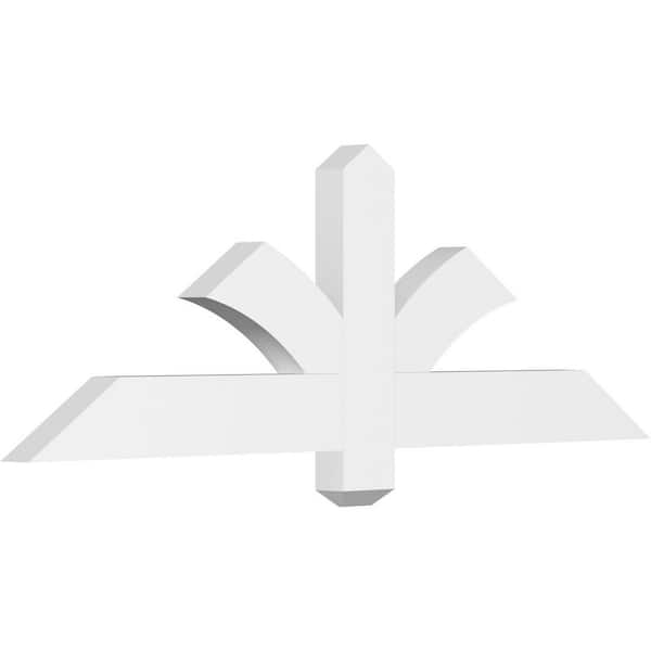 Ekena Millwork Redmond 48 in. W x 16 in. H x 2 in. D Signature Polyurethane Bracket