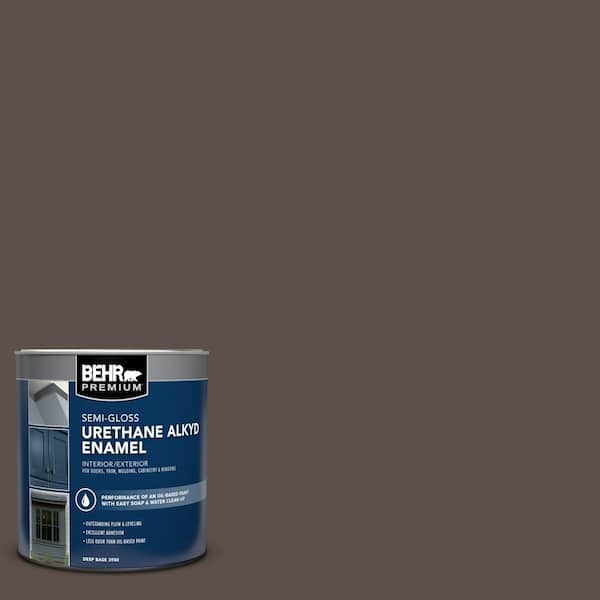 1 qt. Home Decorators Collection #HDC-AC-07 Oak Creek Semi-Gloss Enamel Urethane Alkyd Interior/Exterior Paint