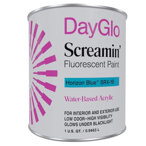 SRX Series 1 qt. Horizon Blue Fluorescent Paint