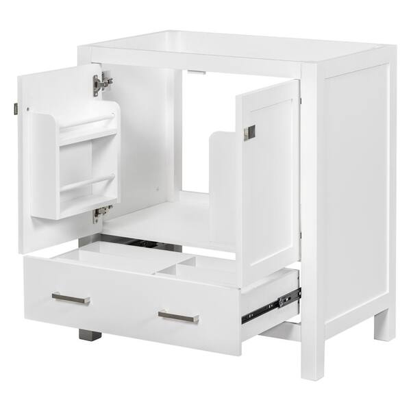 Aoibox [Cabinet Only] 29.5 in. W x 17.5 in. D x 33 in. H Bath Vanity ...