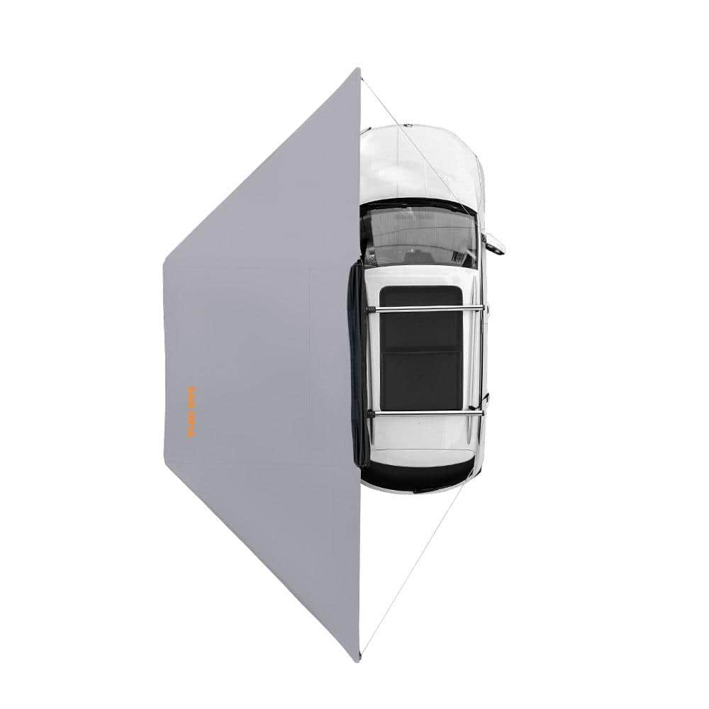 180-Degree Freestanding Awning Tent 600D Double-Ripstop Car Side Awning wit