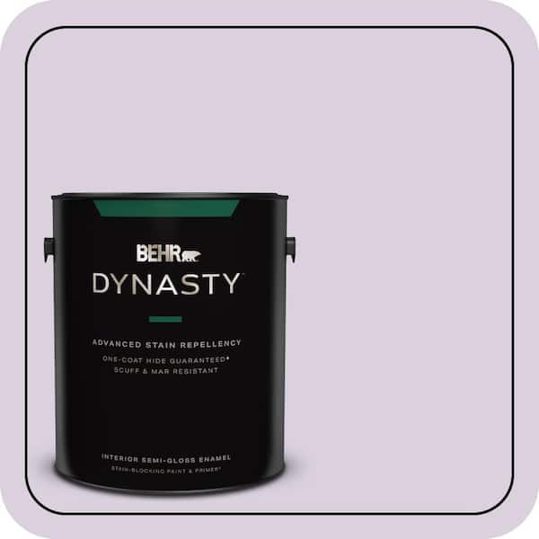 BEHR DYNASTY 1 gal. #S100-1 Spring Bouquet Semi-Gloss Enamel Interior Stain-Blocking Paint & Primer