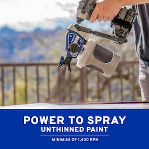 TrueCoat 360-Handheld Cordless Connect Drill Paint Sprayer with Small Project Cup