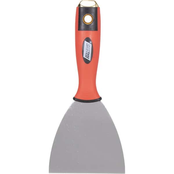 Wal-Board Tools 4 in. Hammer-End Joint Knife with Comfort Grip Handle