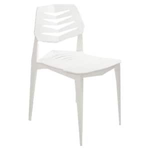 Matisse Polypropylene Dining Chair - White