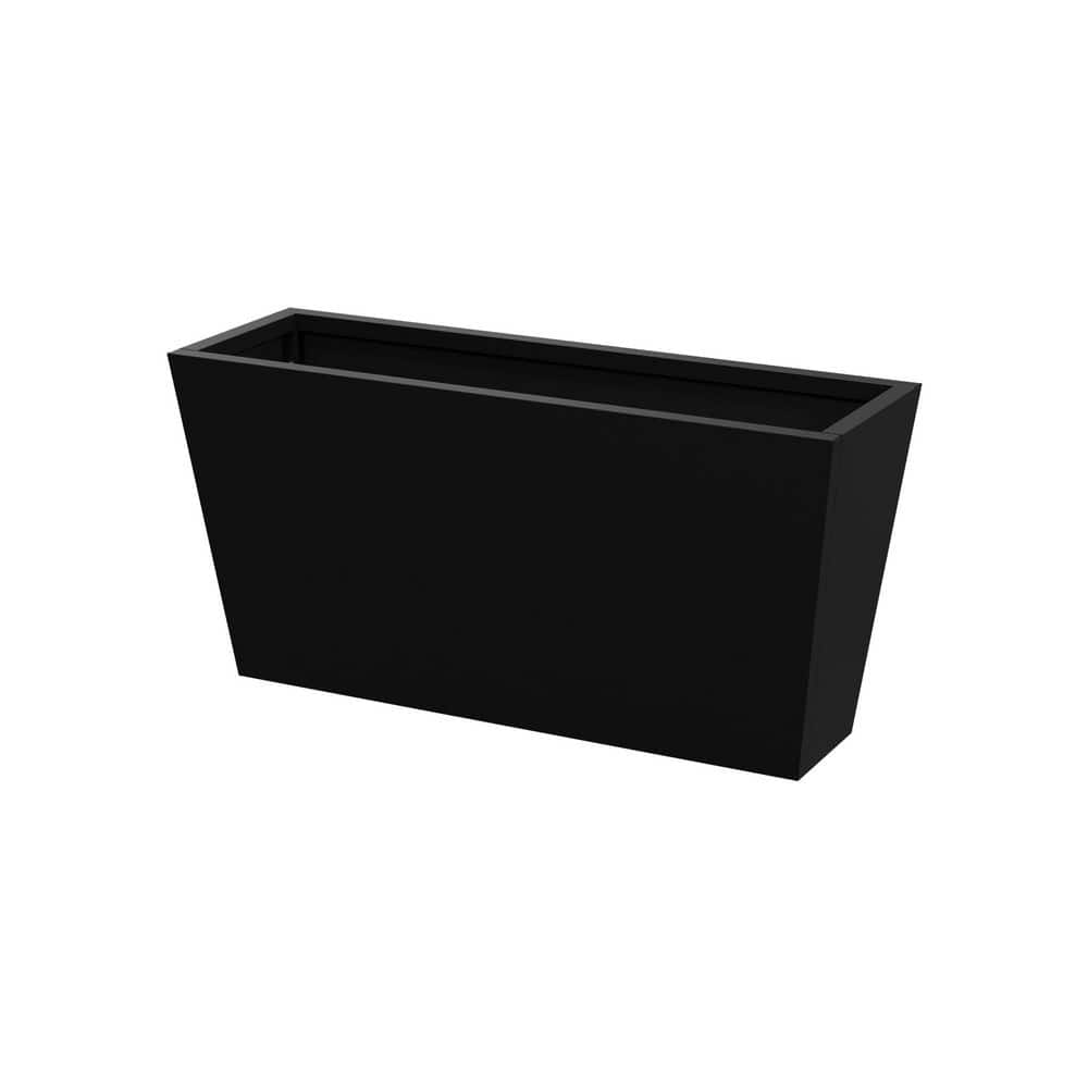 15 in. x 27 in. Rectangle Metal Flower Planter Box Garden Yard Outdoor Planters price history on PriceWatchPro