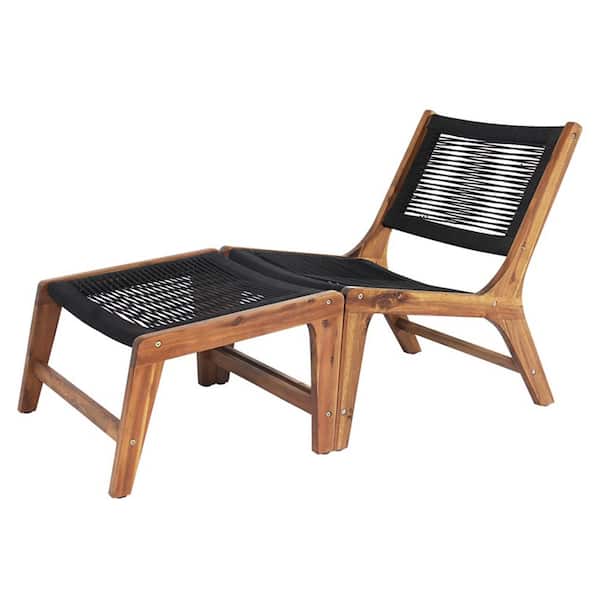 Made 4 Home Camona Armless Wood Outdoor, Armless Lounge Chair
