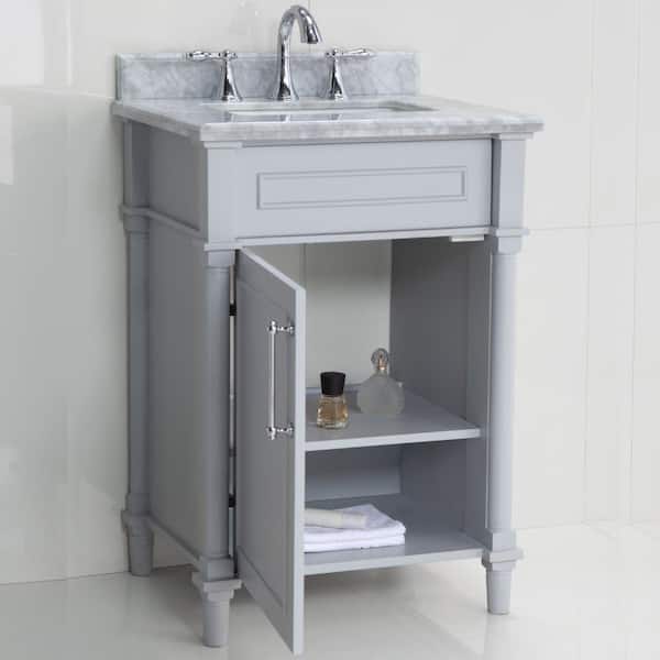 Home Decorators Collection Aberdeen 24 In W X 20 D Bath Vanity Dove Grey With Carrara Marble Top White Sink 8103200270 - Home Decorators Collection Aberdeen 24 Hours Home Decorators Collection Aberdeen 24 In W X 20 D Bath Vanity Dove Grey With Carrara Marble Top White Sink 8103200270 - Home Decorators Collection Aberdeen 24 Hours