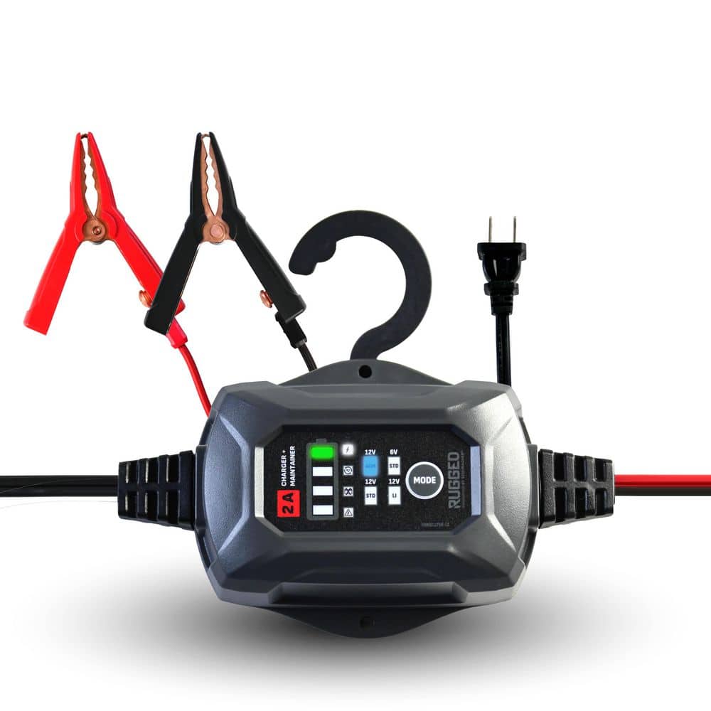 Rugged 2A Car Battery Charger and Maintainer, 3-in-1, for 6V/12V Power Sport, Automotive, and Marine Batteries, SC1678 price history on PriceWatchPro