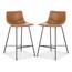 Poly and Bark Paxton 29 in. Tan Bar Stool (Set of 2)-HD-BS459-03-X2 ...