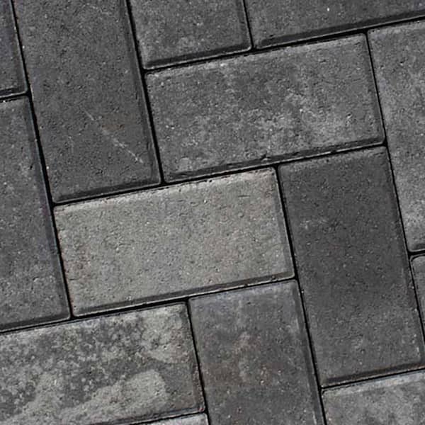 Holland 8.5 in. x 4.25 in. x 2.375 in. Rectangle Moonlight Gray FM Concrete Paver ( 280-pieces/69 sq. sf./Pallet)