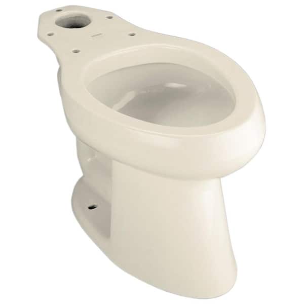 KOHLER Highline Comfort Height Elongated Toilet Bowl Only in Almond