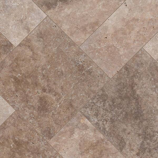 MSI Mediterranean Walnut 10 Piece Tumbled Travertine Paver Tile Kit (10 Kits / 160 sq. ft. / Pallet)