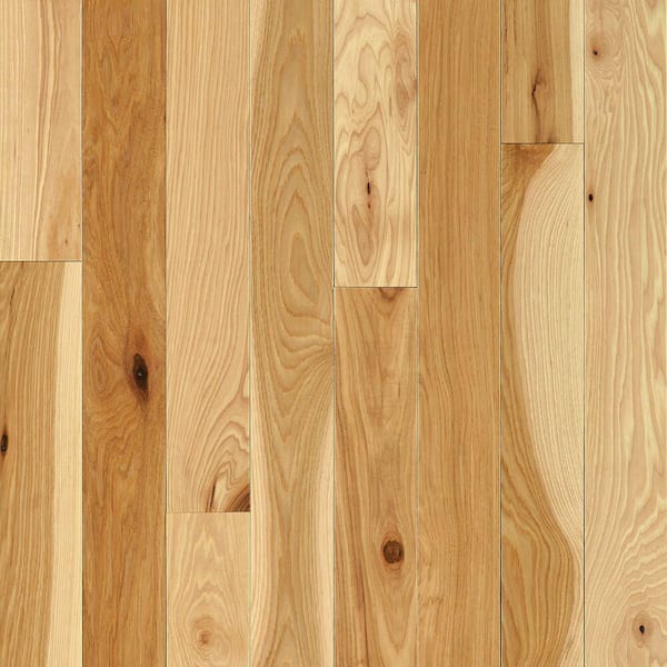 Bruce Country Natural Hickory 3/4 in. Thick x 3-1/4 in. Wide x Varying Length Solid Hardwood Flooring (22 sqft / case)