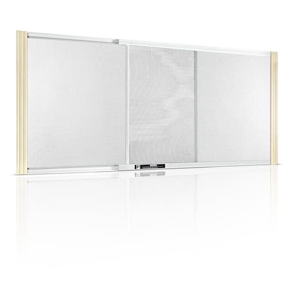 33 in. x 19 in. Clear Wood Frame Adjustable Window Screen (Pack of 12)