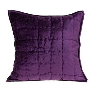 purple toss pillows