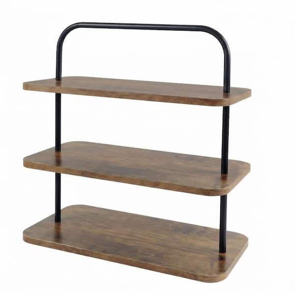 8 Dessert Sets Wood 3 Tier Cupcake Stand for 50 Cupcakes, Large Rustic Tiered Dessert Display Tower Stand, Tray Table