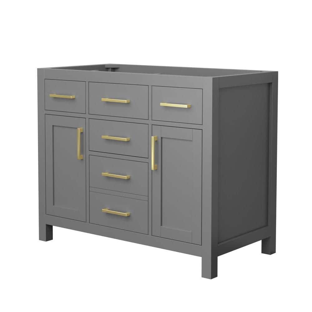 Beckett 41 in. Bath Vanity Cabinet without Top in Dark Gray price history on PriceWatchPro