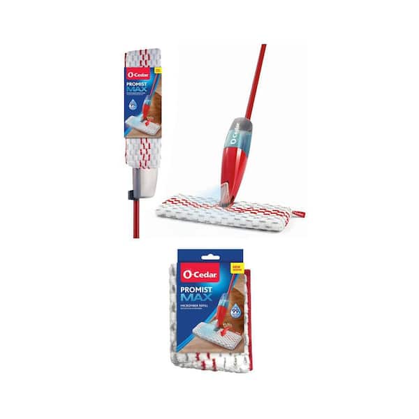 ProMist MAX Microfiber Spray Mop with Machine Washable Mop Head Refill (1-Pack)