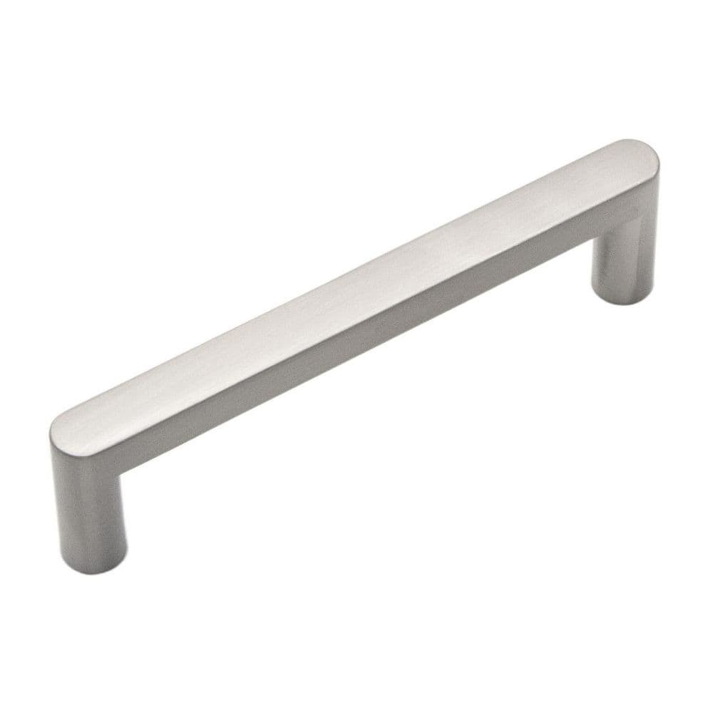 Bristol Collection Pull - 3-3/4 in. Center to Center Satin Nickel Bar Cabinet Pull (10-Pack) price history on PriceWatchPro