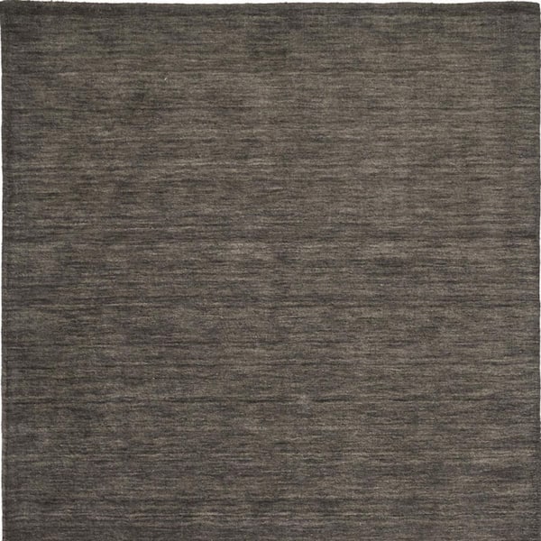 8 x 11 Brown Solid Color Area Rug