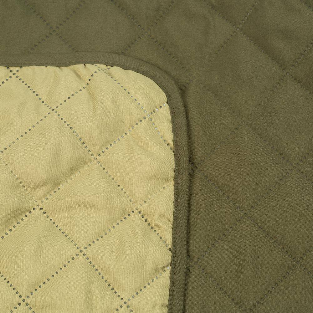 Sage Green Quilted Reversible Polyester Recliner Chair Cover