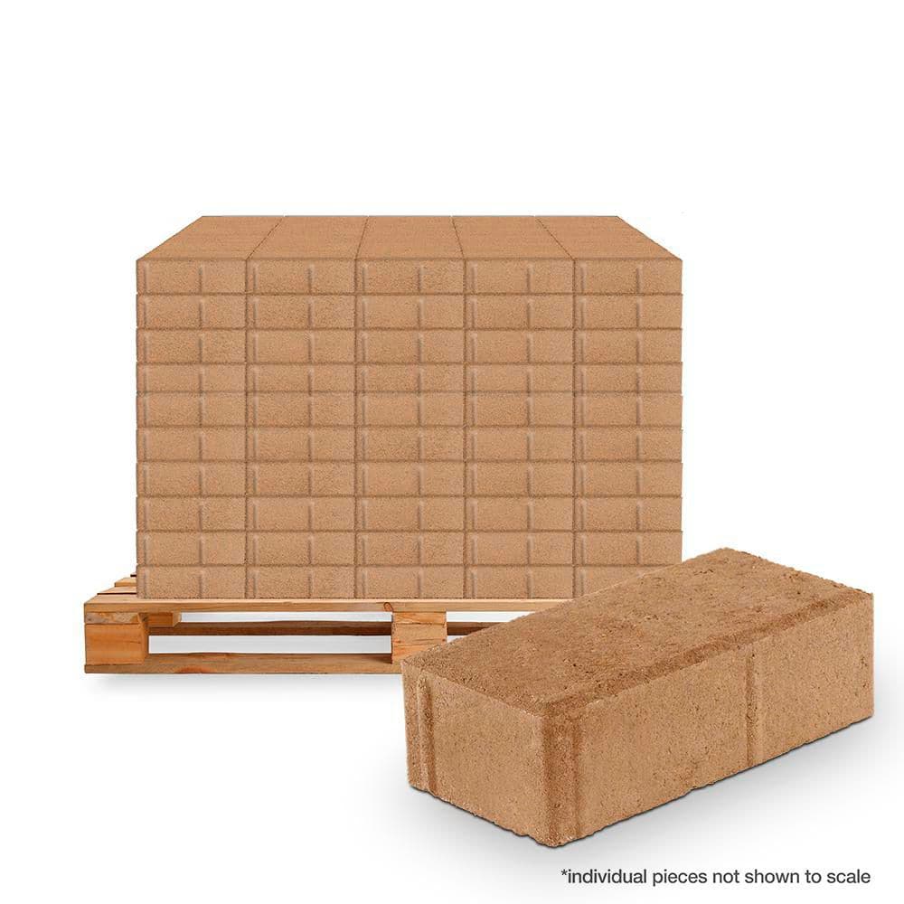 Holland 7.75 in. x 4 in. x 2.25 in. San Diego Terracotta Concrete Paver (480-Pieces/103 sq. ft./Pallet) price history on PriceWatchPro