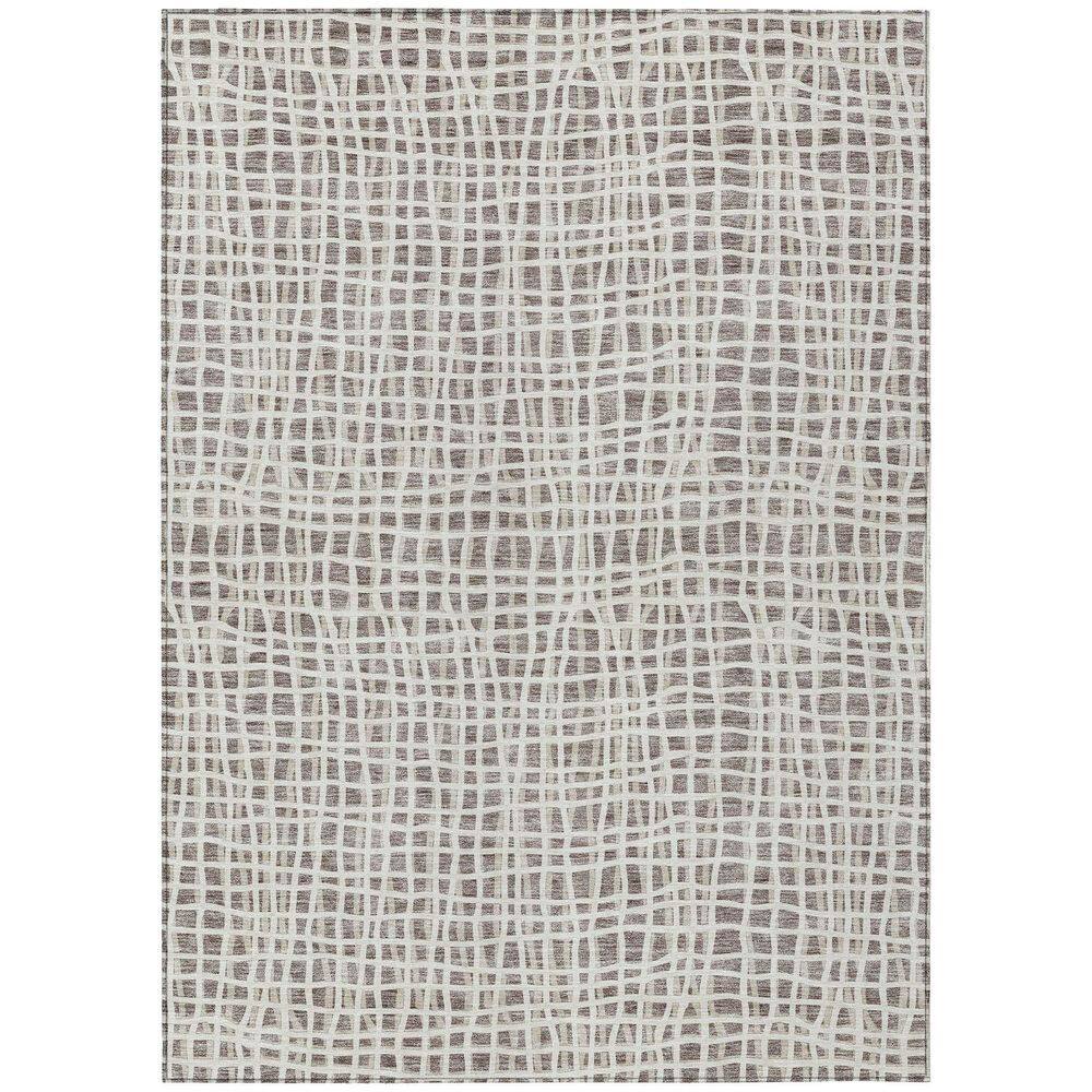 Chantille Machine Washable Indoor/Outdoor Abstract ACN729 Taupe 5 ft. x 7 ft. 6 in. Area Rug price history on PriceWatchPro