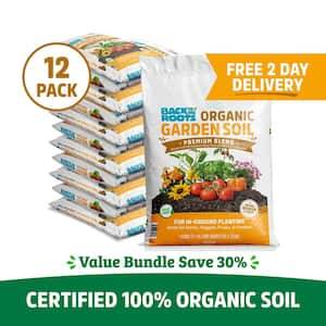 Organic Garden Soil (12 1 cu.ft. Bags )