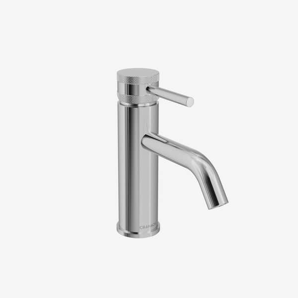ANGELSEY Single Hole Single Handle Bathroom Faucet with Pop-up Drain in Polished Chrome