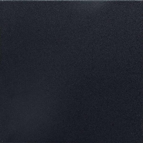 Daltile Colour Scheme Black Solid 12 in. x 12 in. Porcelain Floor and Wall Tile (15 sq. ft. / case)
