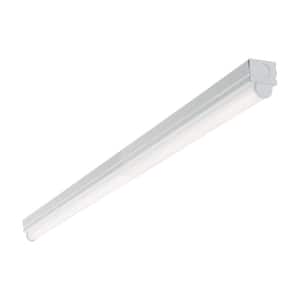 4 ft. 1-Light Linear White Integrated LED Ceiling Strip Light with 2100 Lumens, 4000K