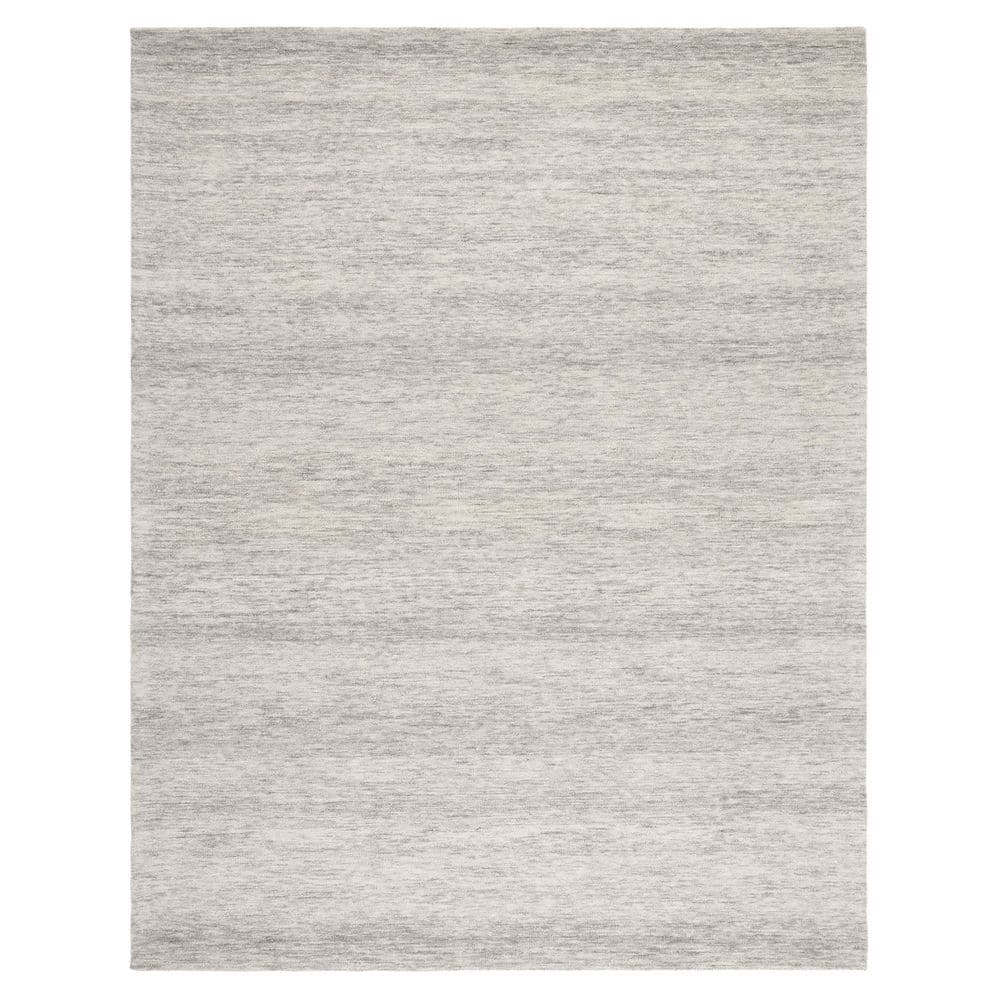 Sage and Ivory Hand-Tufted Wool 8' x 10' Area Rug