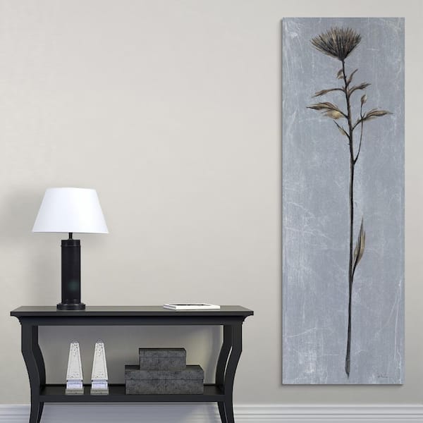 GreatBigCanvas 20 in. x 60 in. "Cool Botanicals II" by Liz Jardine Canvas Wall Art