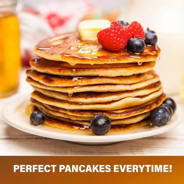7 In. Non-Stick Ti-Ceramic Pancake Bonanza, The Easy Double Flip Pan 7 In. Non-Stick Ti-Ceramic Pancake Bonanza, The Easy Double Flip Pan