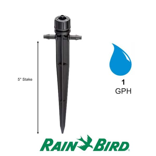 Rain Bird 1 GPH Pressure Compensating Inline Drippers/Emitters on 