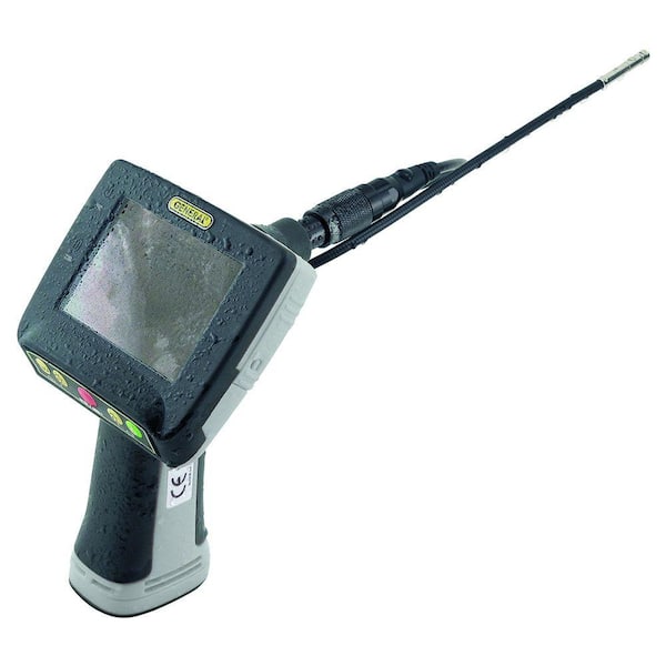 General Tools Waterproof Recording Video Inspection System with 5.5 mm Dia Close-Focus Probe