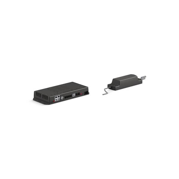 KOHLER Anthem Plus System 5.25 in. L x 2.66 in. W x 2.75 in. H Rectangular Controler/Module Shower/Sauna/Tub Accessory in Black