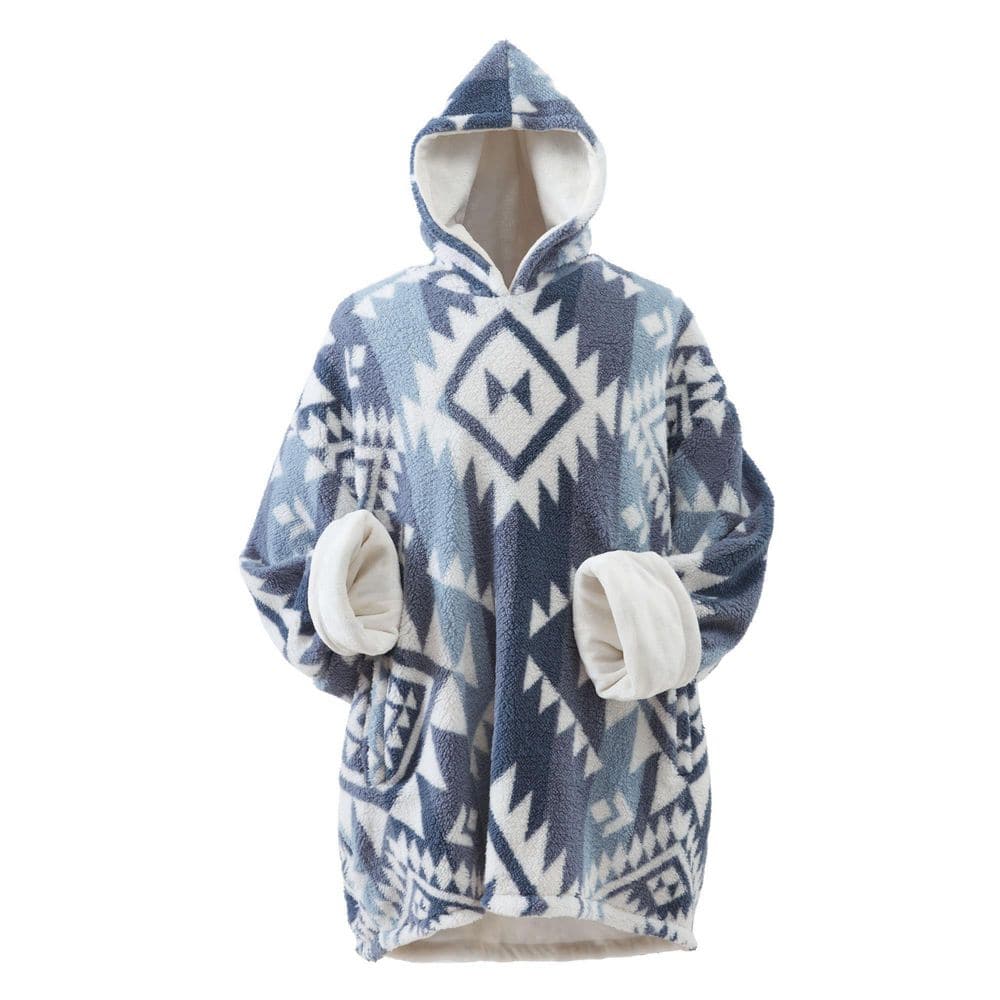 New York Giants Plush Sherpa Bath Robe Mens